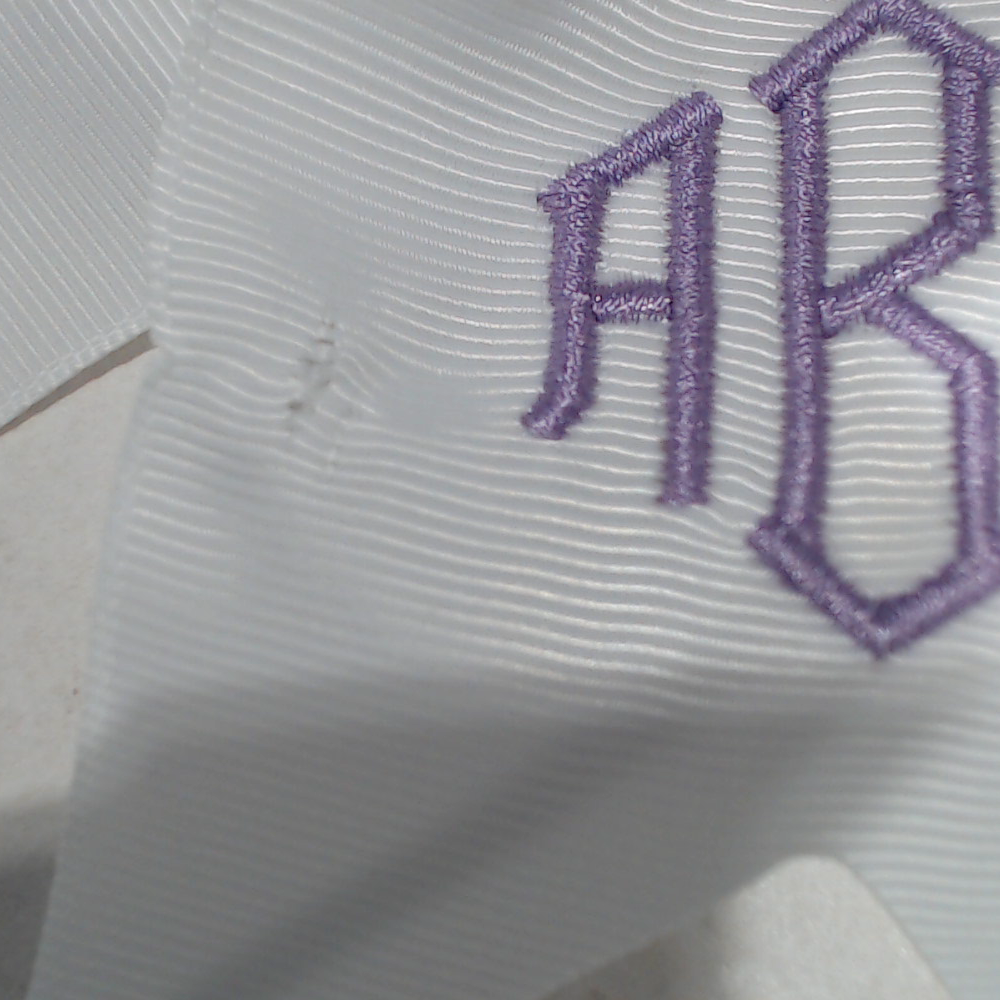 BLOOPER KIDS: Monogrammed Girls Hair Bow