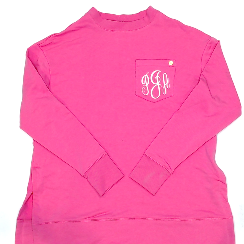 BLOOPER CLOTHING: Monogrammed Crewneck Sweatshirt