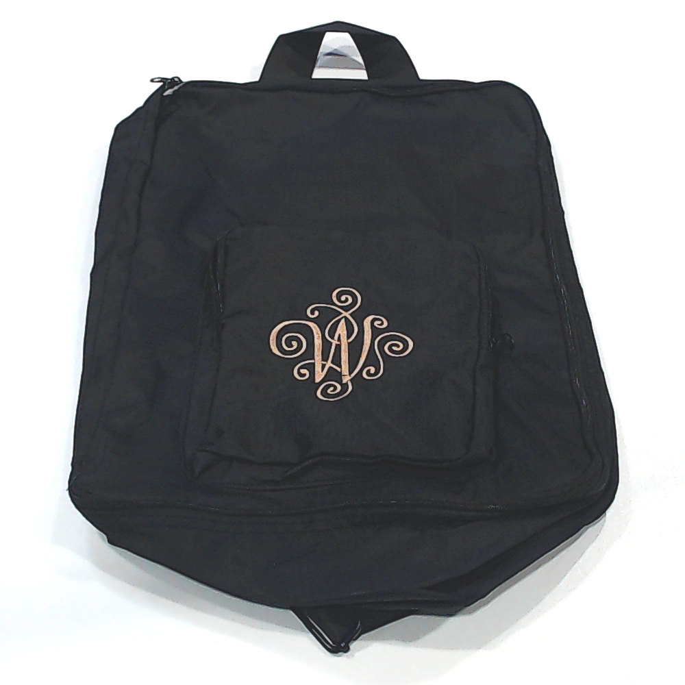 BLOOPER BAG: Monogrammed Packable Backpack