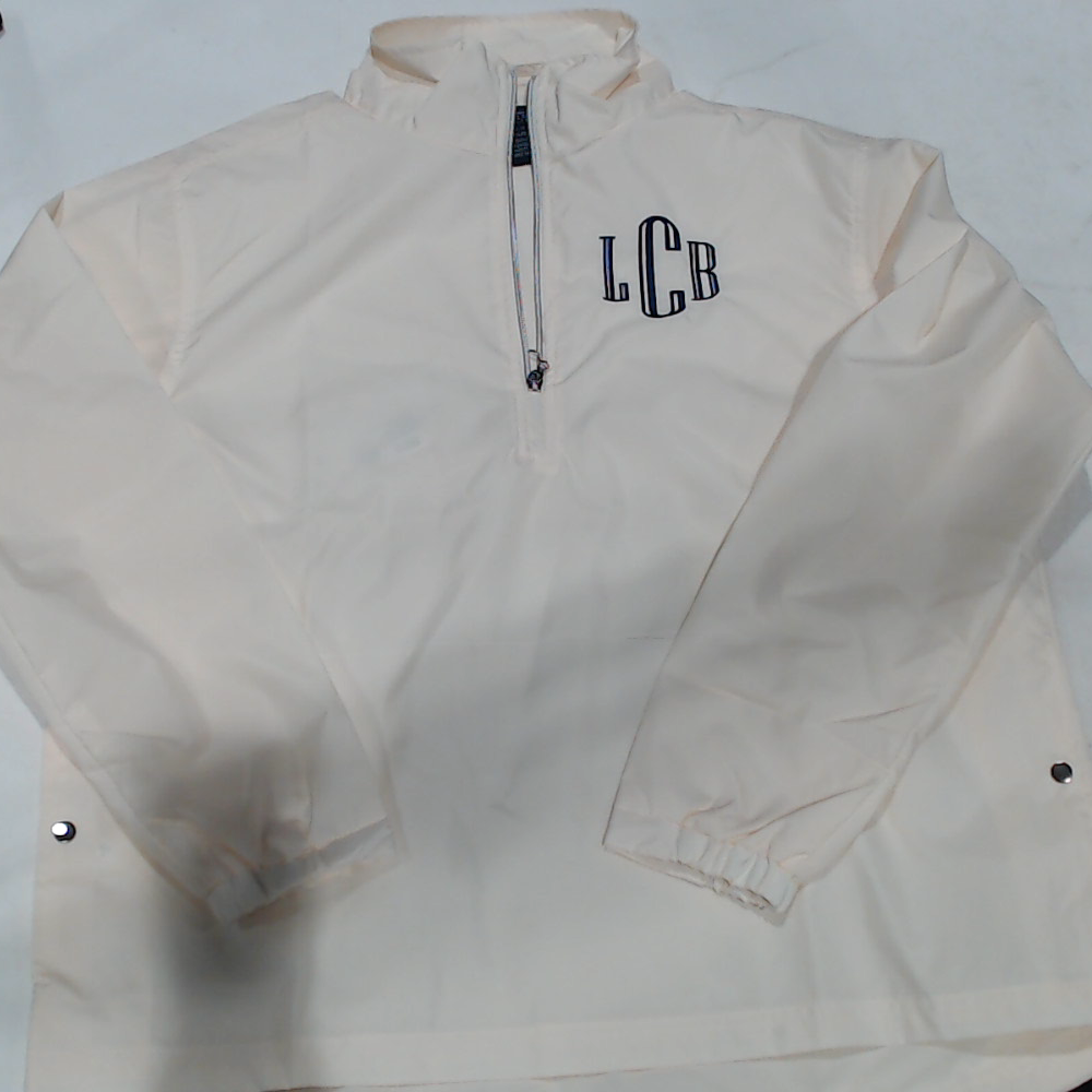 BLOOPER CLOTHING: Monogrammed Windbreaker Pullover