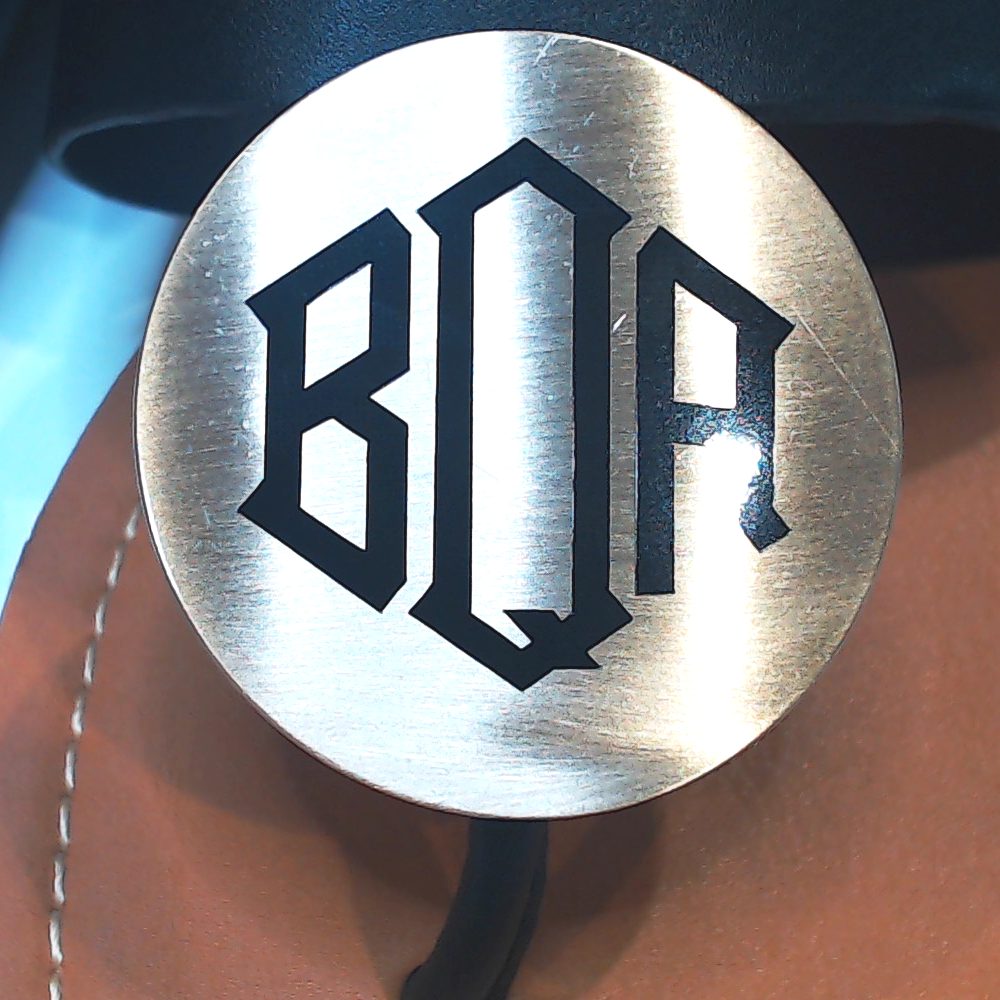 BLOOPER SHOES: Monogrammed Sandals