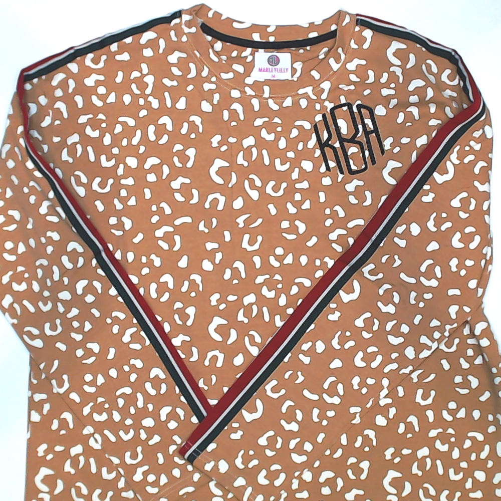 BLOOPER CLOTHING: Monogrammed Lightweight Sweatshirt