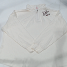 BLOOPER CLOTHING: Monogrammed Waffle Knit Pullover
