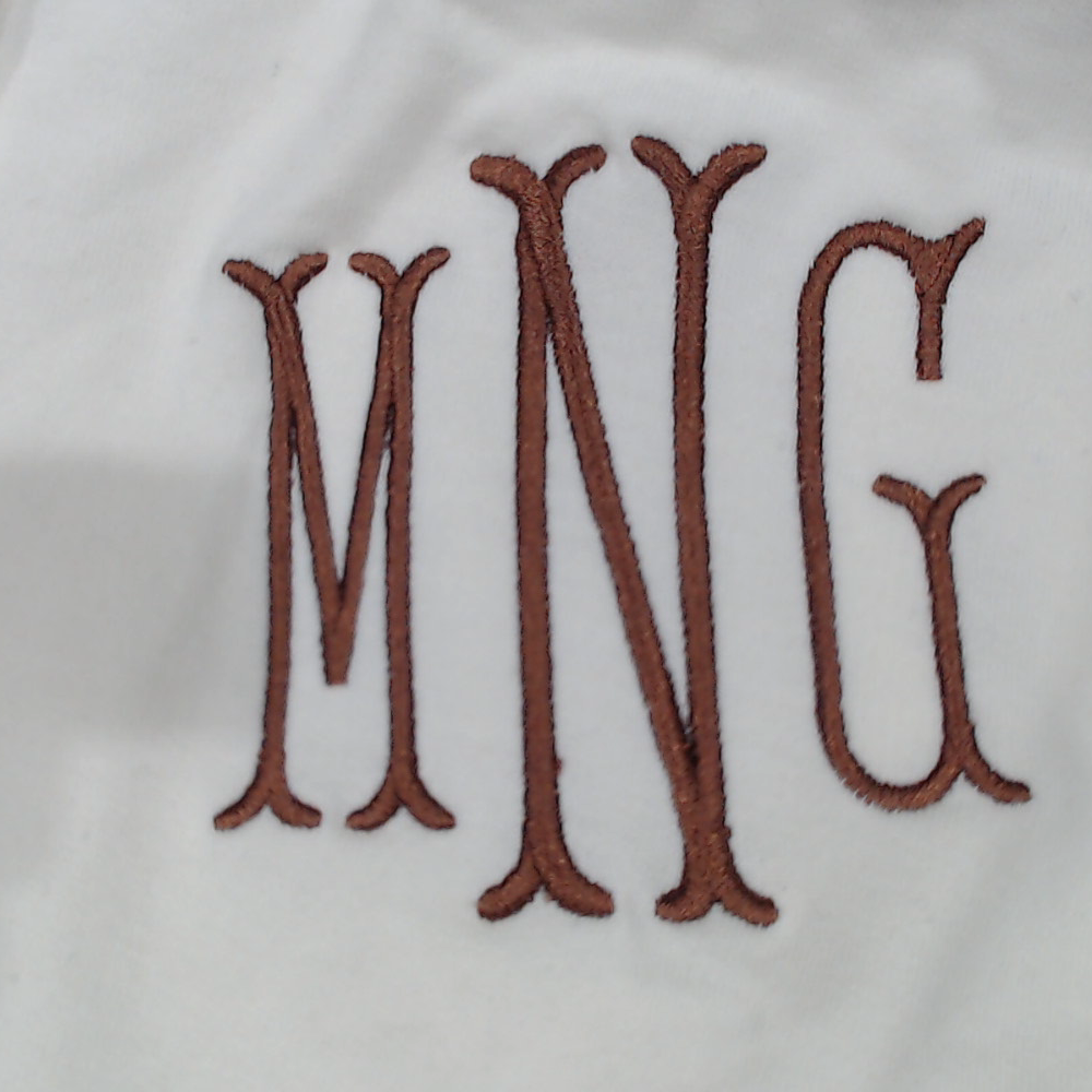BLOOPER CLOTHING: Monogrammed Waffle Knit Pullover