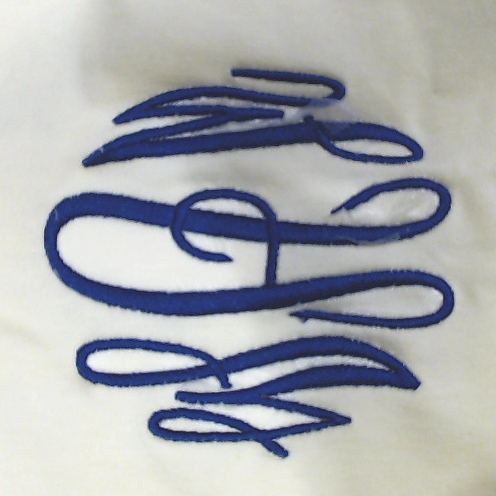 BLOOPER CLOTHING: Monogrammed Flutter Sleeve Top