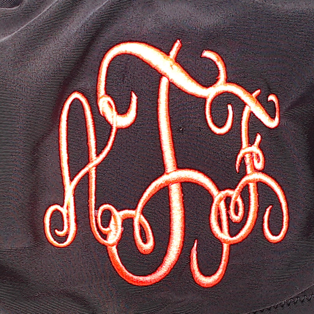 BLOOPER SWIM: Monogrammed Bandeau Top