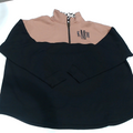 BLOOPER CLOTHING: Monogrammed Quarter Zip Sweatshirt