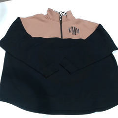 BLOOPER CLOTHING: Monogrammed Quarter Zip Sweatshirt