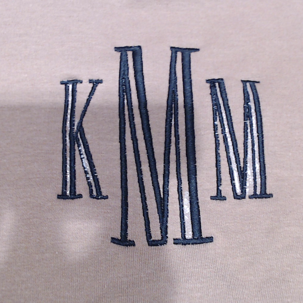 BLOOPER CLOTHING: Monogrammed Quarter Zip Sweatshirt