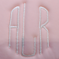 BLOOPER KIDS: Monogrammed Baby Sun Hat