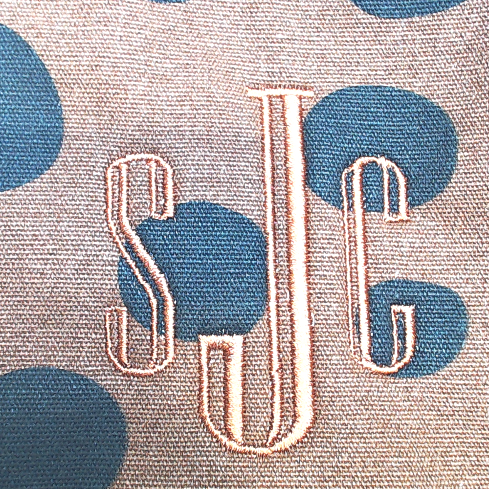 BLOOPER ACCESSORY: Monogrammed Bible Carrier