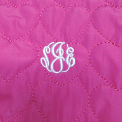BLOOPER KIDS: Monogrammed Kids Pom Pom Beanie