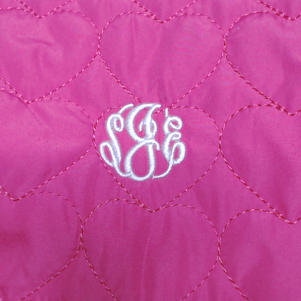 BLOOPER KIDS: Monogrammed Kids Pom Pom Beanie