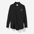 south carolina gamecocks monogrammed sweatshirt cardigan in black