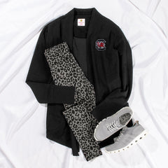 south carolina gamecocks sweatshirt cardigan black