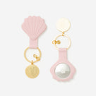 Personalized AirTag Key Chain | Pink