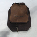 BLOOPER BAG: Personalized Waxed Canvas Hanging Toiletry Bag