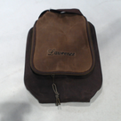 BLOOPER BAG: Personalized Waxed Canvas Hanging Toiletry Bag