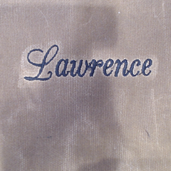 BLOOPER BAG: Personalized Waxed Canvas Hanging Toiletry Bag