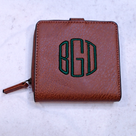 BLOOPER ACCESSORY: Monogrammed Square Wallet