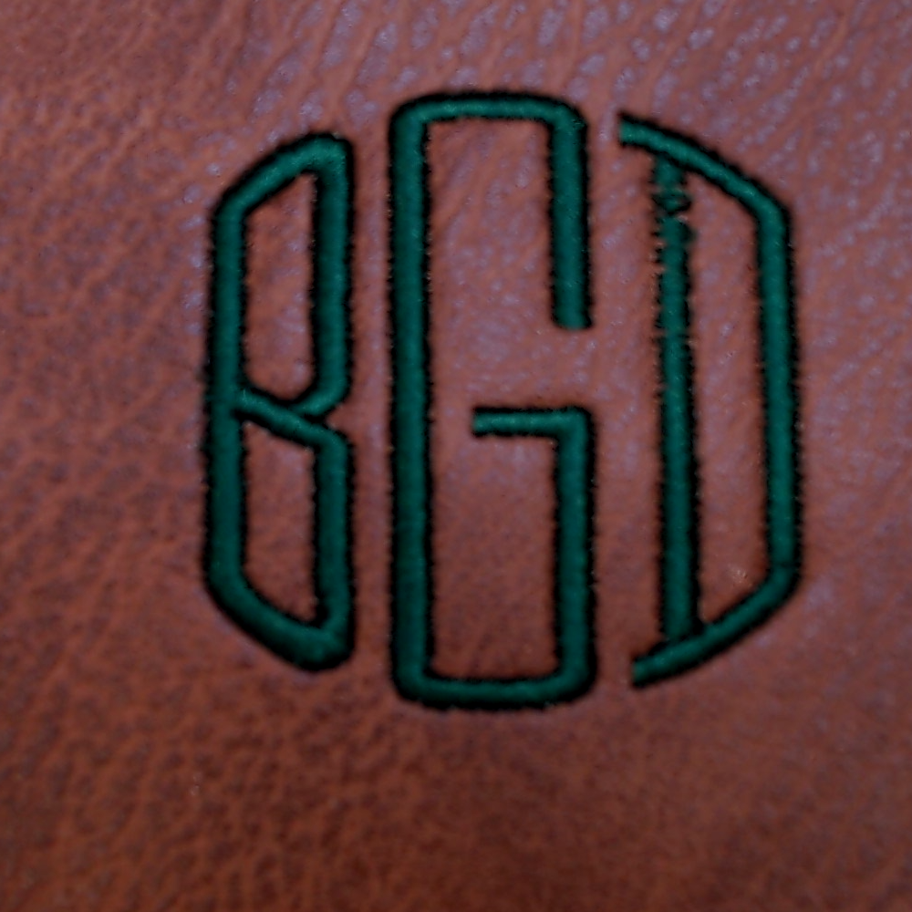 BLOOPER ACCESSORY: Monogrammed Square Wallet