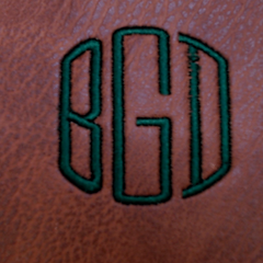 BLOOPER ACCESSORY: Monogrammed Square Wallet