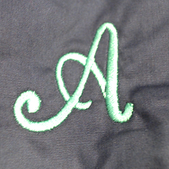 BLOOPER ACCESSORY: Monogrammed Face Mask