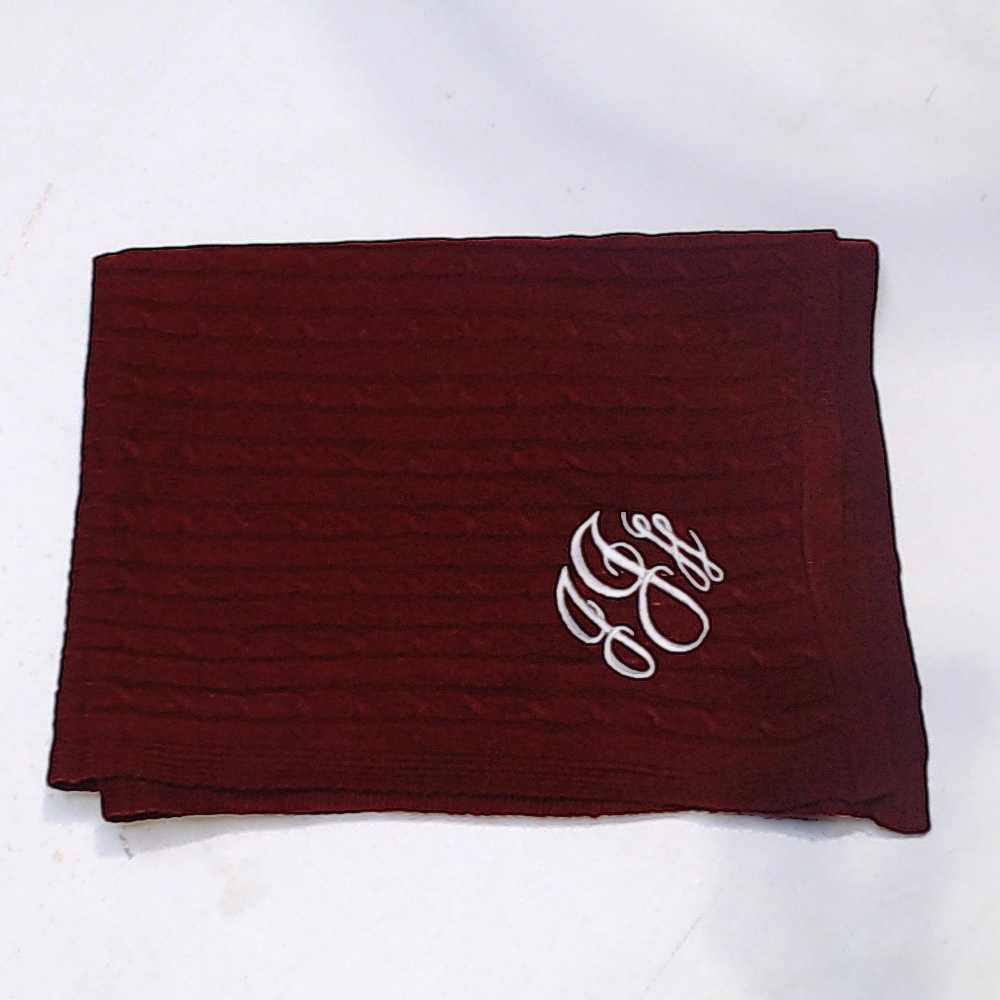 BLOOPER KIDS: Monogrammed Kids Poncho