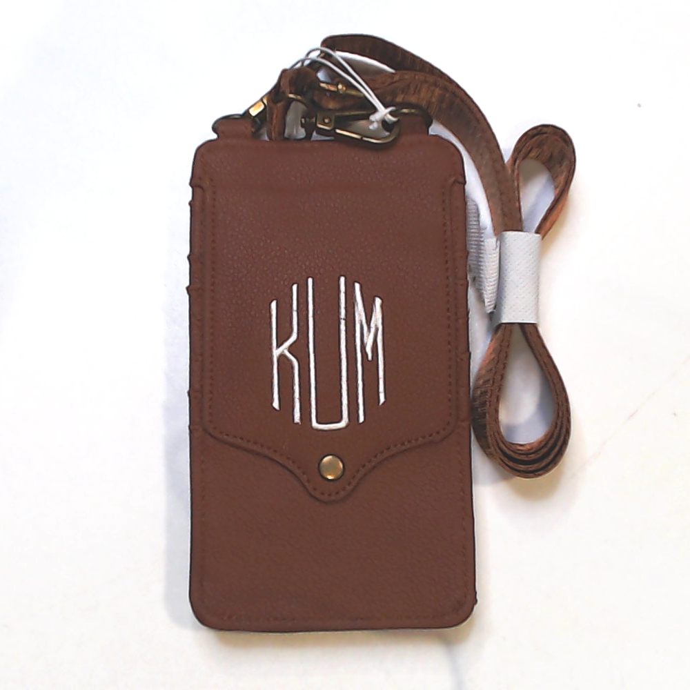 BLOOPER BAG: Monogrammed Phone Crossbody