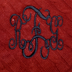 BLOOPER CLOTHING: Monogrammed Poncho