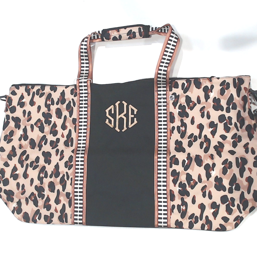 BLOOPER BAG: Monogrammed Weekend Bag