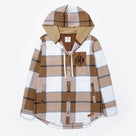 Monogrammed Shacket | Hickory Plaid