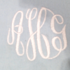 BLOOPER BAG: Monogrammed Travel Jewelry Organizer