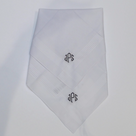 BLOOPER ACCESSORY: Monogrammed Men's Handkerchief Set