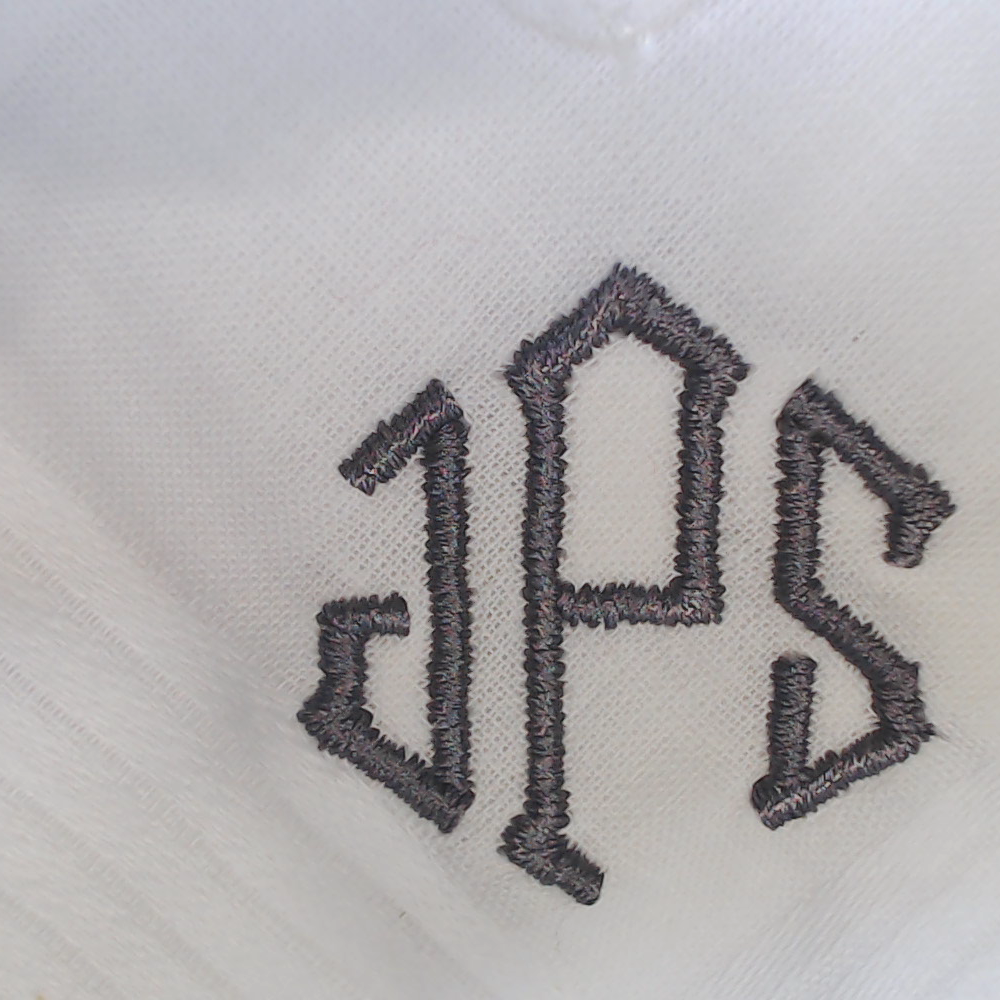 BLOOPER ACCESSORY: Monogrammed Men's Handkerchief Set