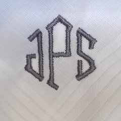 BLOOPER ACCESSORY: Monogrammed Men's Handkerchief Set
