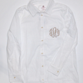 BLOOPER CLOTHING: Monogrammed Button Down Tunic