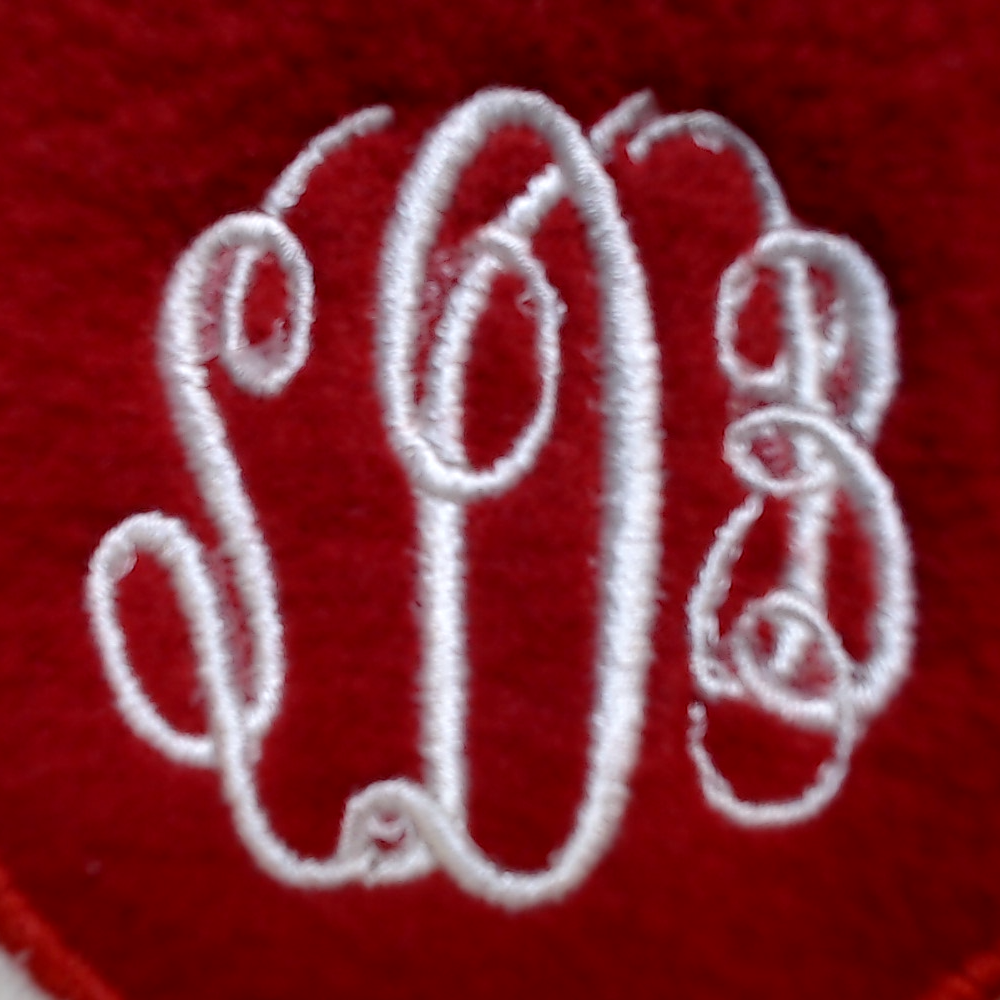 BLOOPER SHOES: Monogrammed Slippers