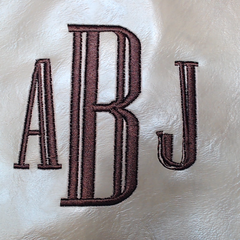BLOOPER BAG: Monogrammed Wristlet