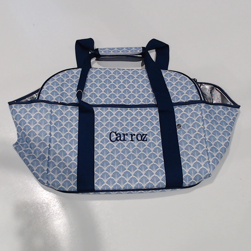 BLOOPER ACCESSORY: Monogrammed Slow Cooker Carrier