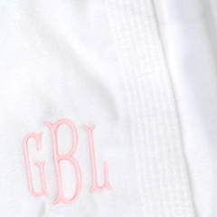 BLOOPER ACCESSORY: Monogrammed Towel Wrap