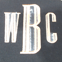 BLOOPER BAG: Monogrammed Wavy Top Weekender