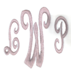 BLOOPER CLOTHING: Monogrammed Sweatshirt Cardigan