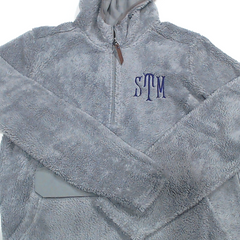 BLOOPER CLOTHING: Monogrammed Lightweight Fleece Hoodie