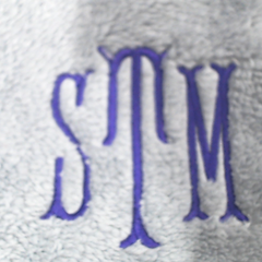 BLOOPER CLOTHING: Monogrammed Lightweight Fleece Hoodie
