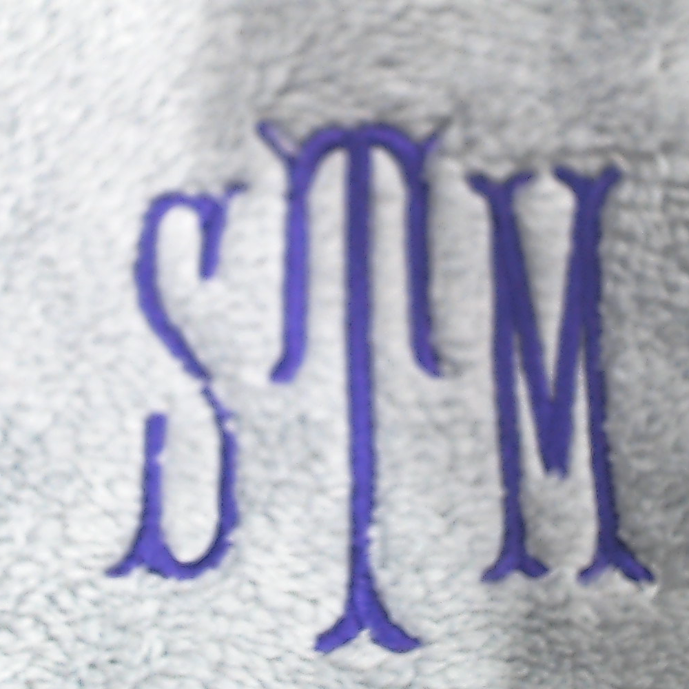 BLOOPER CLOTHING: Monogrammed Lightweight Fleece Hoodie