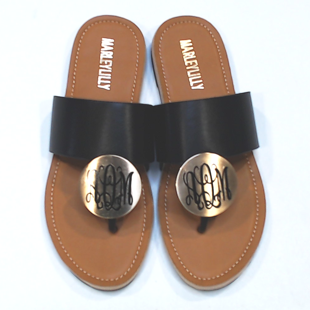 BLOOPER KIDS: Monogrammed Youth Sandals
