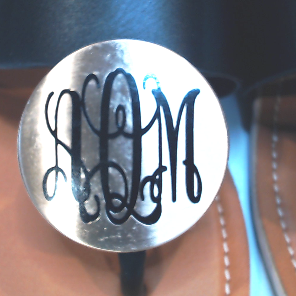 BLOOPER KIDS: Monogrammed Youth Sandals