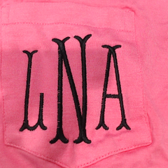BLOOPER CLOTHING: Monogrammed Sequin Teacher Tee