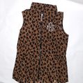 BLOOPER CLOTHING: Monogrammed Fleece Vest